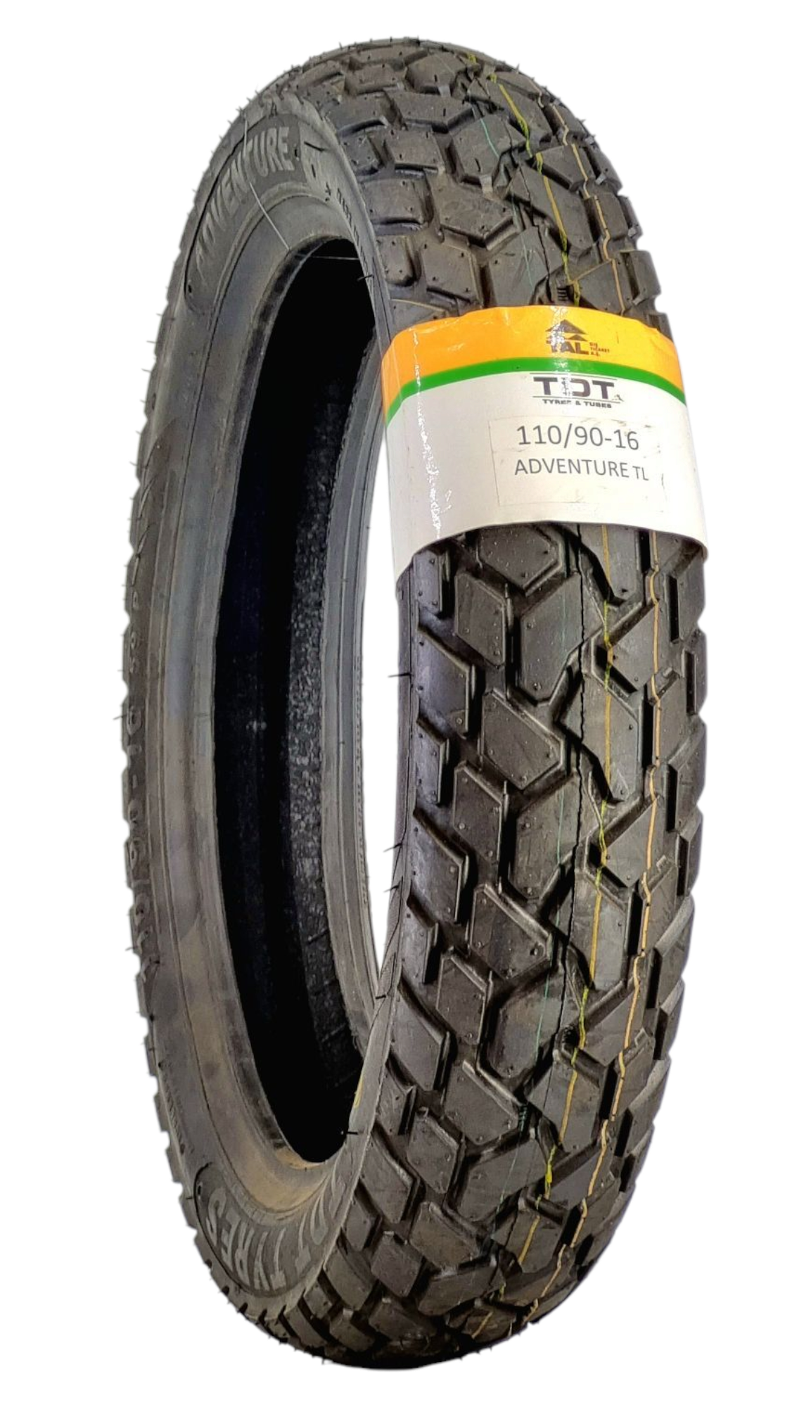 TDT TYRES 110/90-16 (TUBELESS - DUBLEKS) MOTOSİKLET LASTİĞİ ADVENTURE12