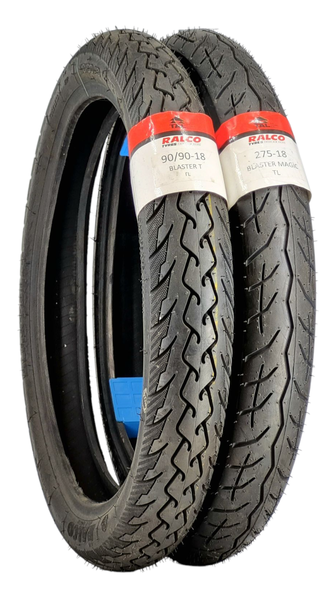 RALCO TYRES HONDA CBF 150 / CB 125E ÖN/ARKA SET 275-18 VE 90/90-18 DUBLEKS LASTİK BLASTERTSET