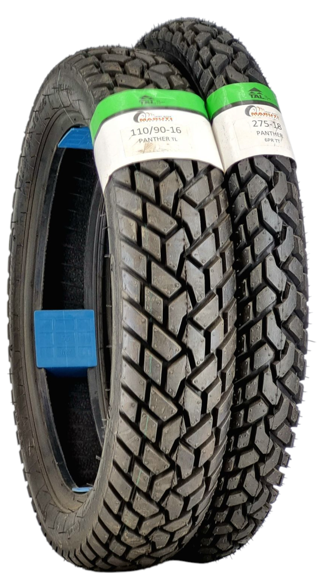 MARUTİ TYRES SET 2.75-18 ve 110/90-16 Ön Arka Takım PantherSET