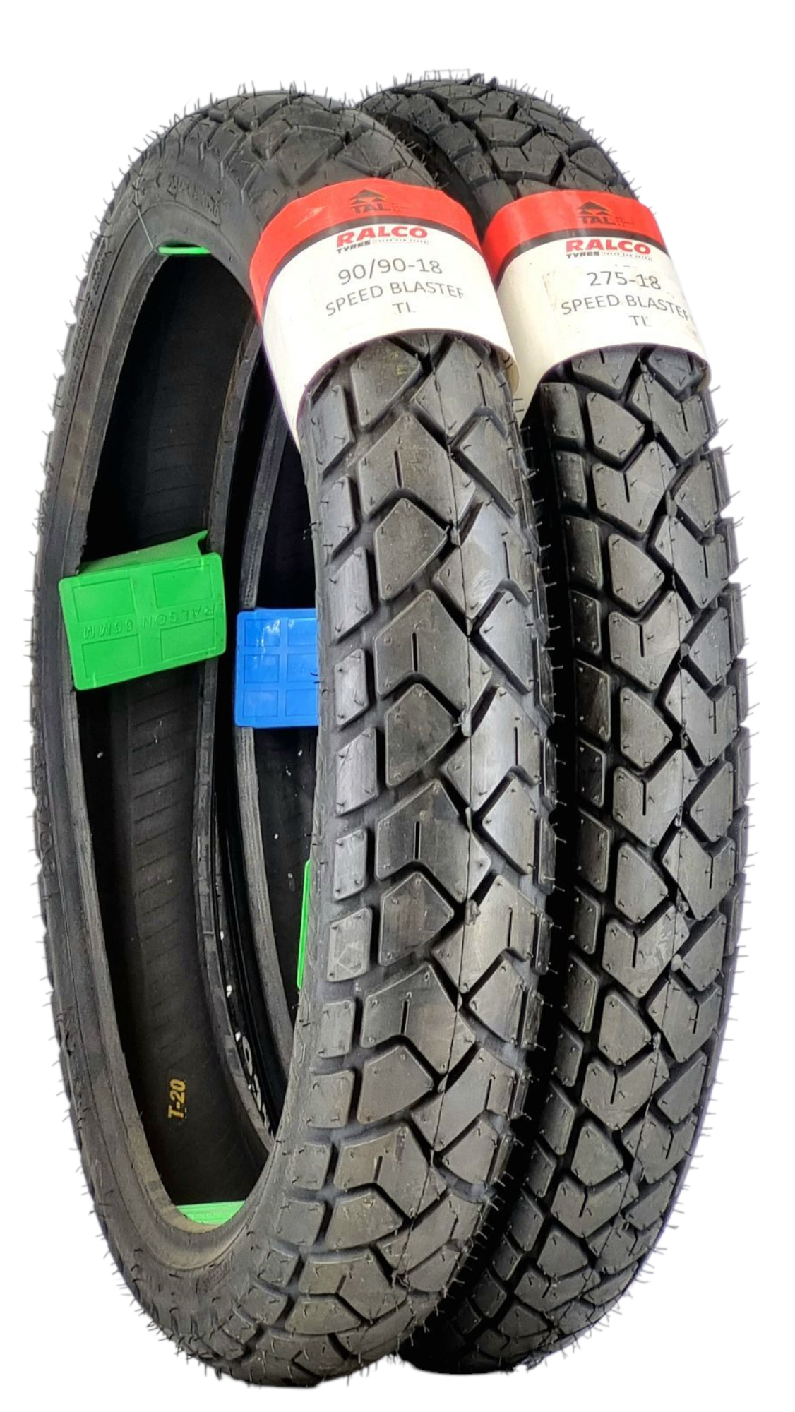 RALCO TYRES KUBA TK03 LASTİK ÖN/ARKA SET 275-18 VE 90/90-18 DUBLEKS SPEEDBLASTERSET1