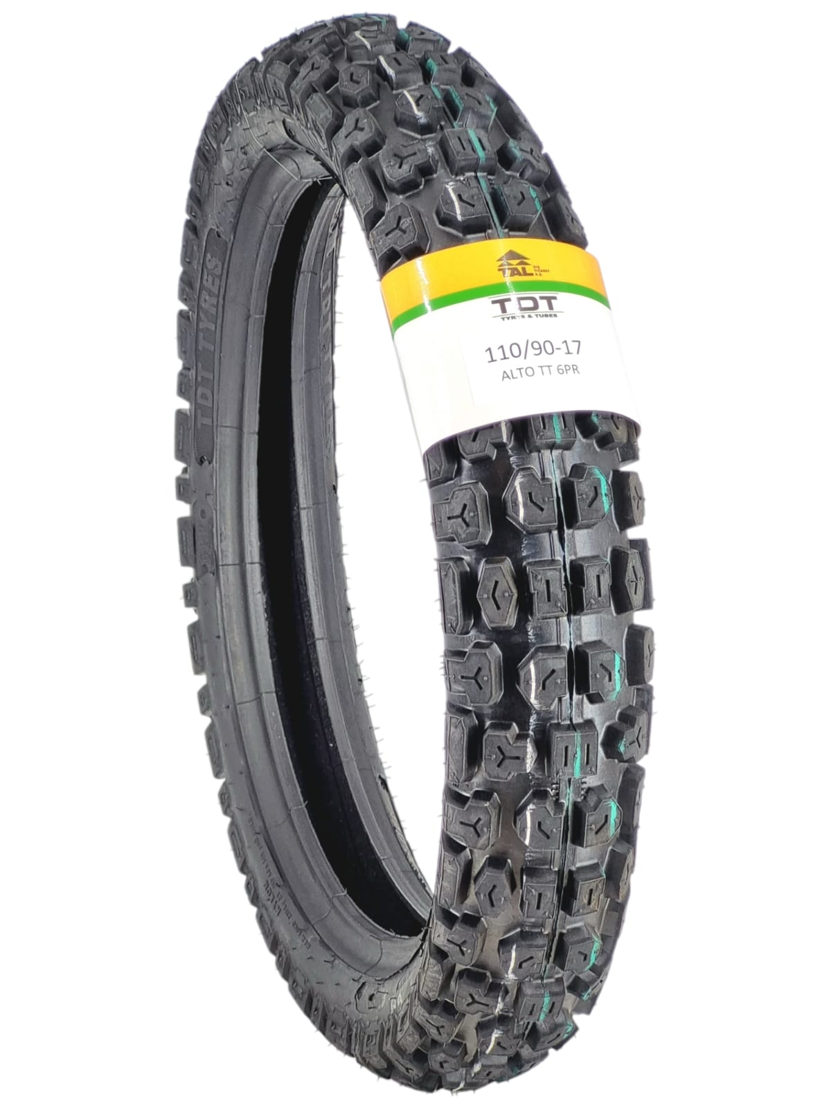 TDT TYRES 110/90-17 ALTO TT (İÇ LASTİKLİ TİP)