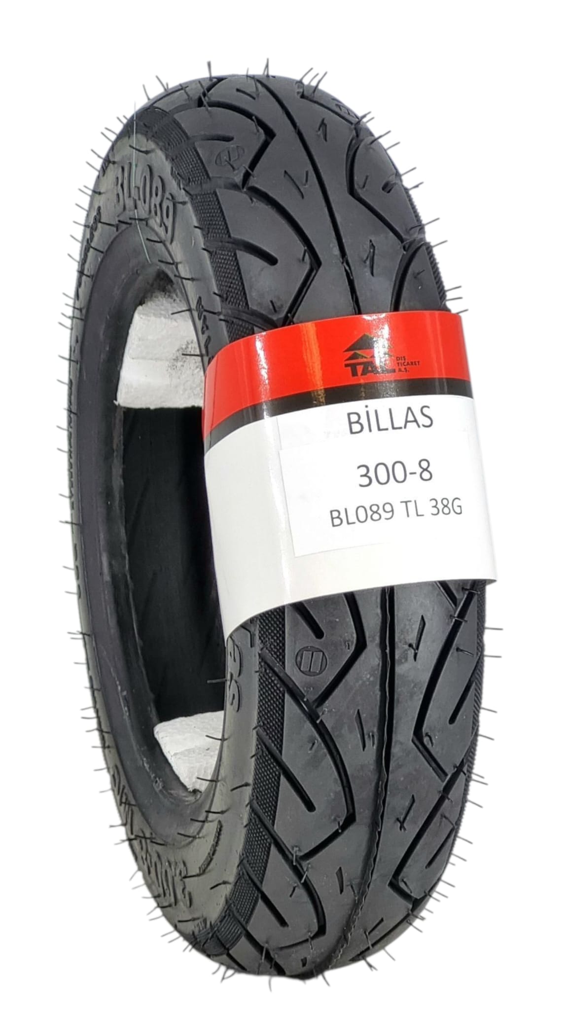 BİLLAS 300-8 LASTİK TL (DUBLEKS) BL089 38G